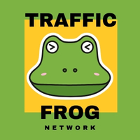 The Traffic Frog Network logo